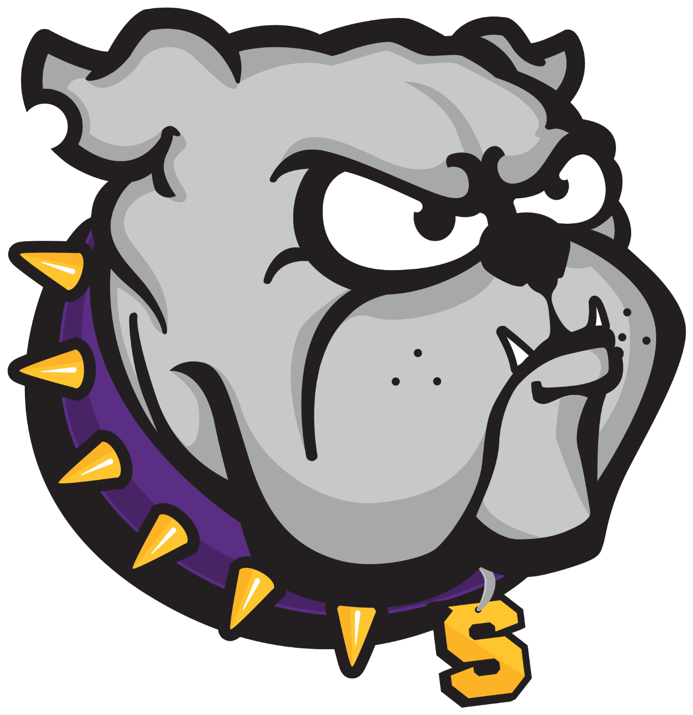 Smyrna Bulldogs Clipart (1599x1600), Png Download