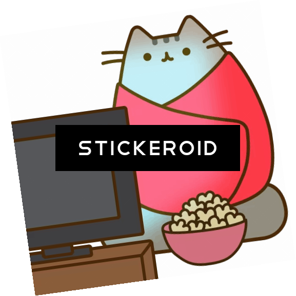 Стикер Pusheen Clipart (577x578), Png Download