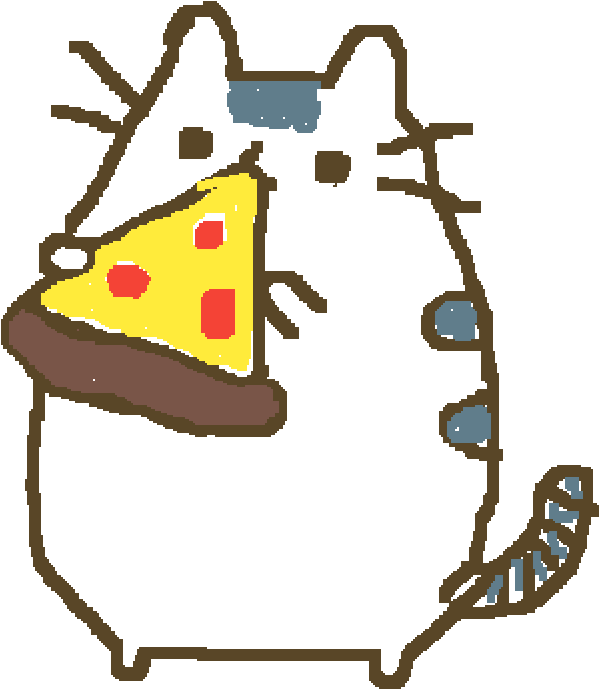 Pusheen Clipart (1000x1000), Png Download