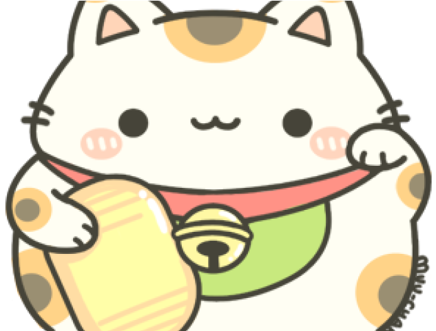 Maneki Neko Clipart Pusheen - Png Download (640x480), Png Download