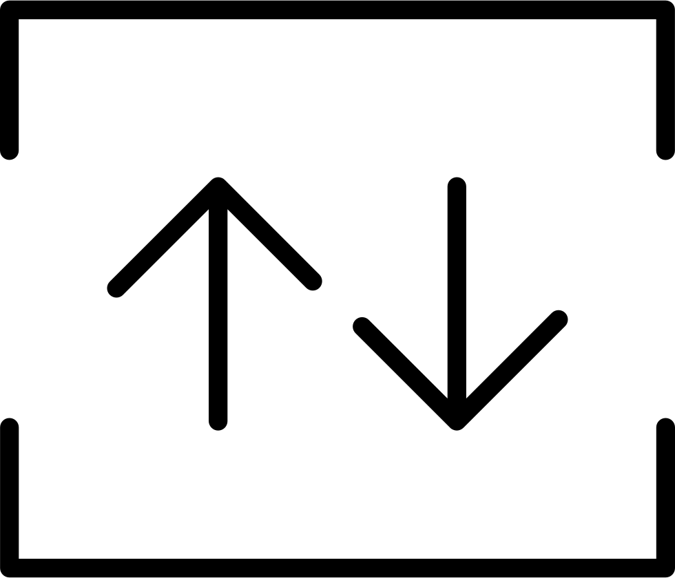 Museum Elevator Signal With Up And Down Arrows Comments Clipart (980x840), Png Download