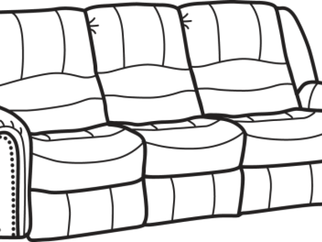 Sofa Clipart Recliner - Png Download (640x480), Png Download