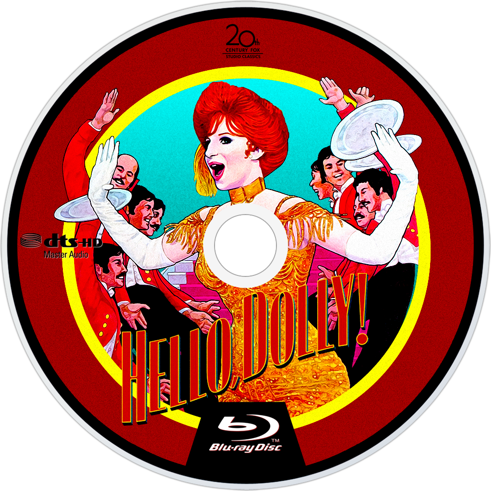 Hello, Dolly Bluray Disc Image Clipart (1000x1000), Png Download