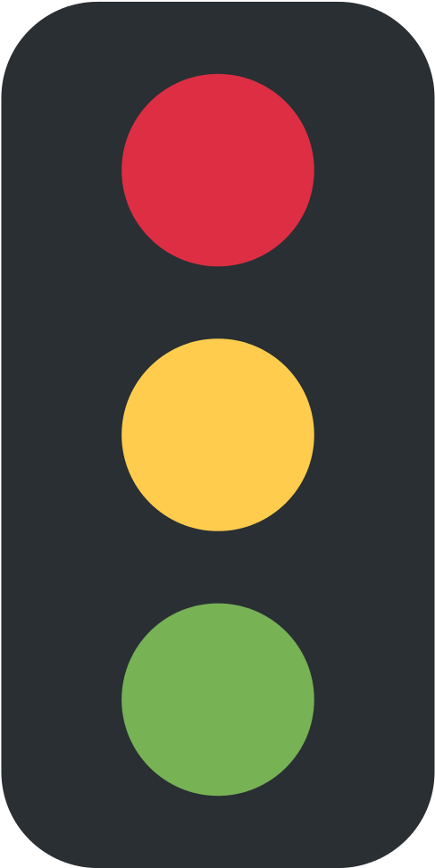 Traffic Light Clipart Emoji - Png Download (1024x1024), Png Download
