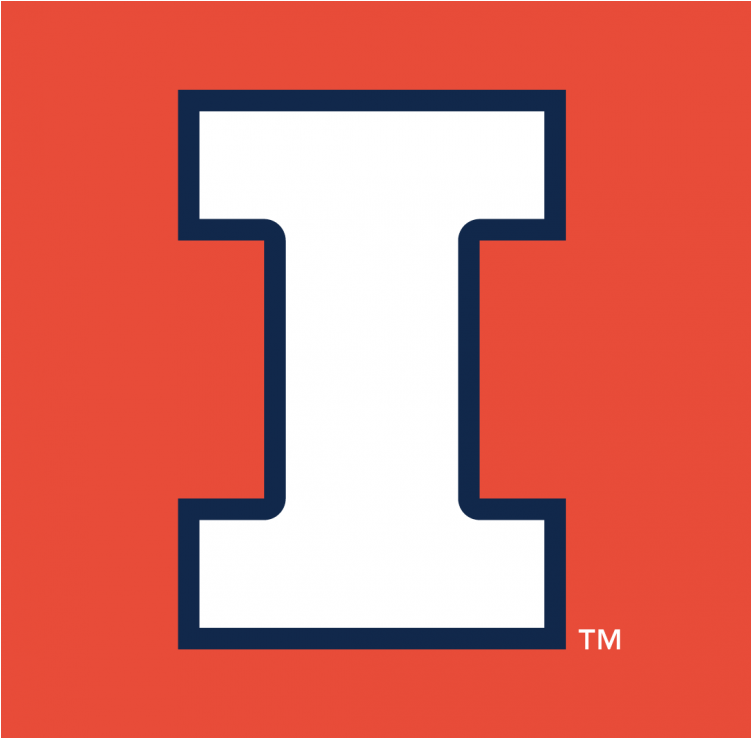 Illinois Fighting Illini Iron On Stickers And Peel-off Clipart (750x930), Png Download