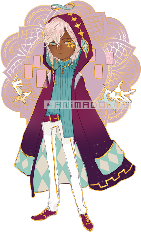 [closed] The Magician By Animadopts Clipart (523x852), Png Download