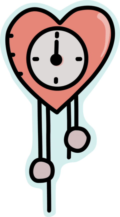 Free Png Download Vector Illustration Of Valentine's Clipart (480x866), Png Download