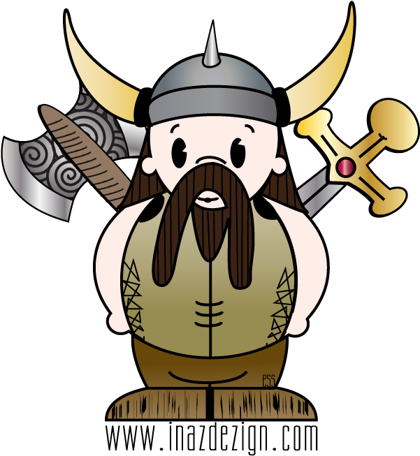 Viking Guy Clipart (789x835), Png Download