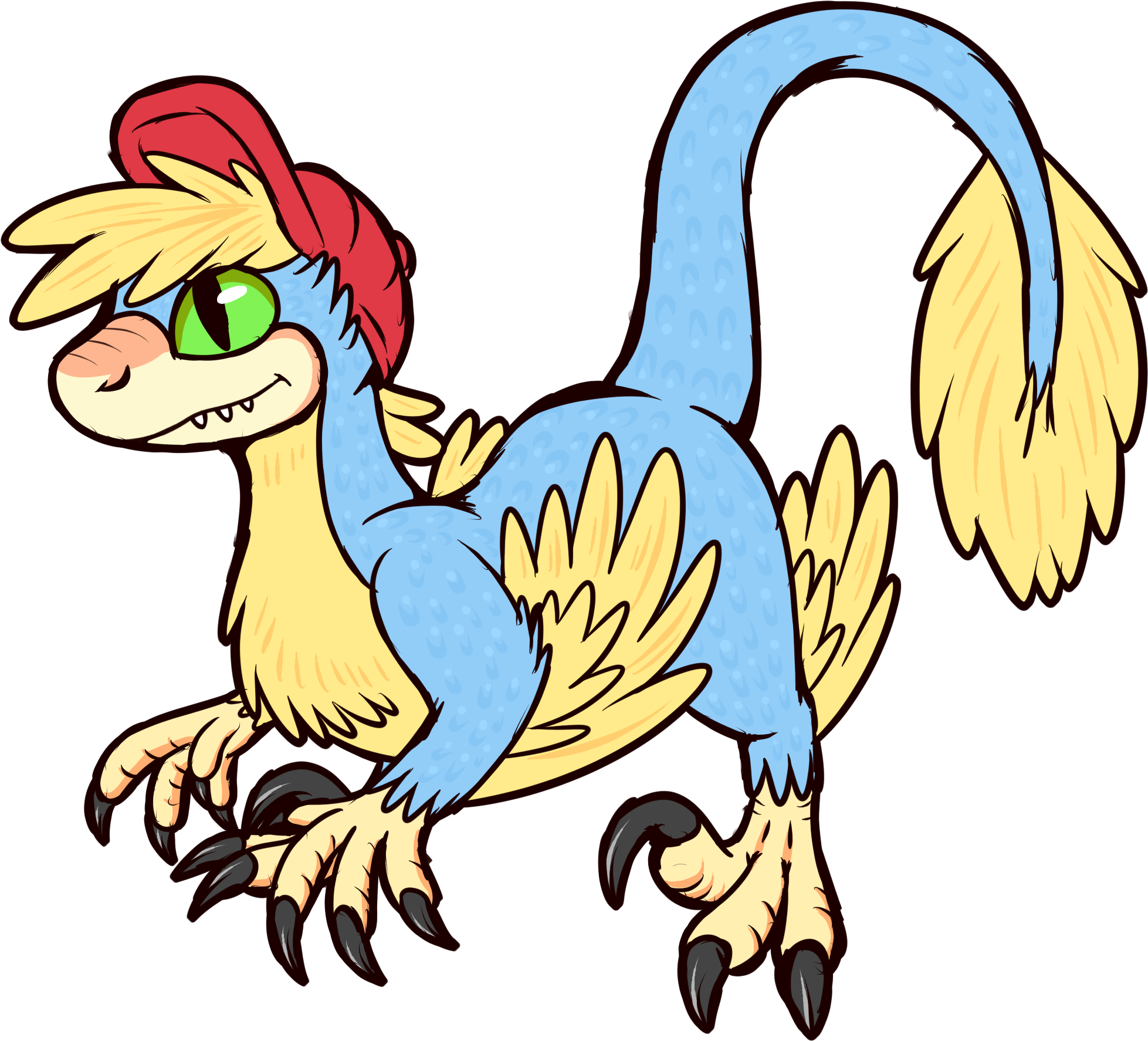 Micro Raptor Spice Clipart (2100x1899), Png Download