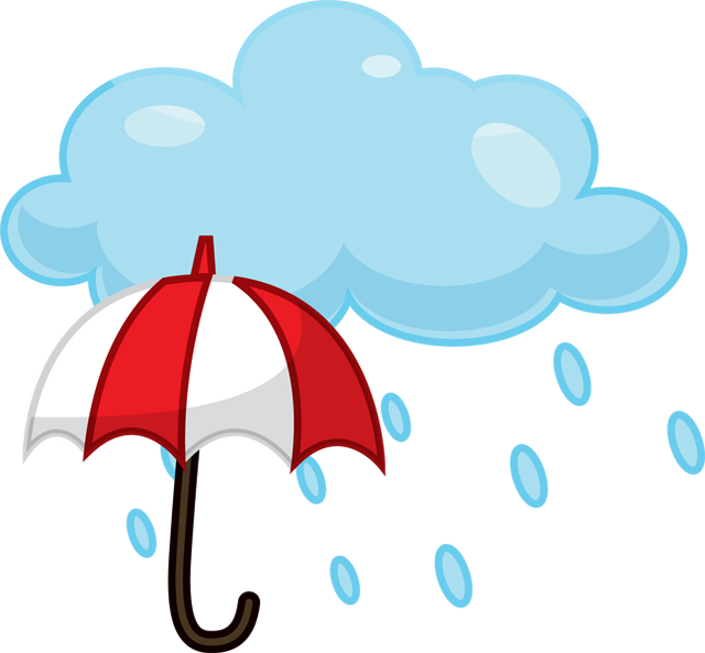 Clipart Of Rain, Its And Condition - Png Download (640x593), Png Download