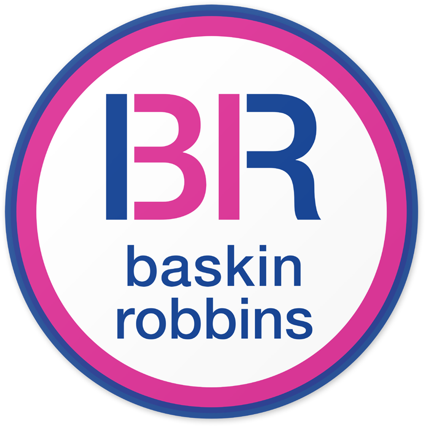 Baskin Robbins Logo In Helvetica Clipart (1500x926), Png Download