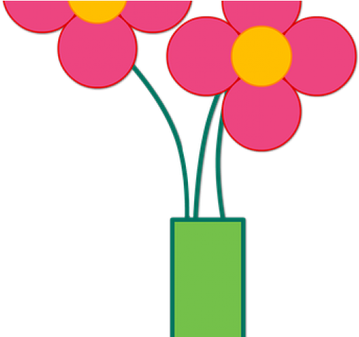 Vase Clipart 3 Flower - Png Download (640x480), Png Download