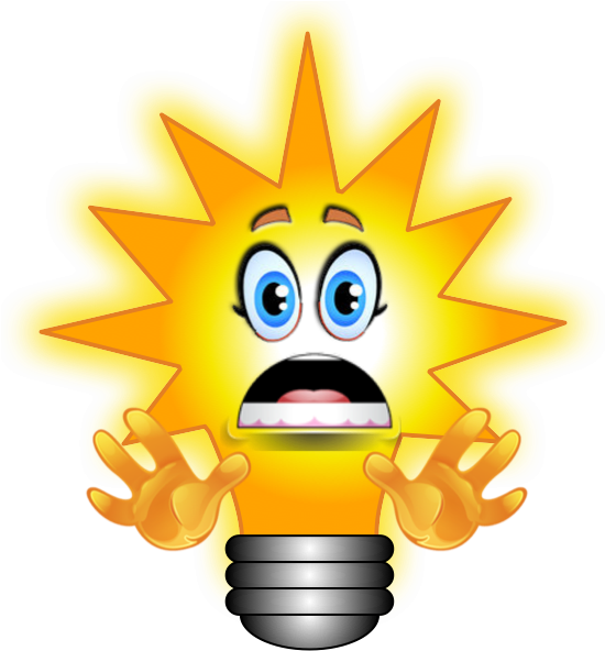Shocking Idea Clipart (618x618), Png Download