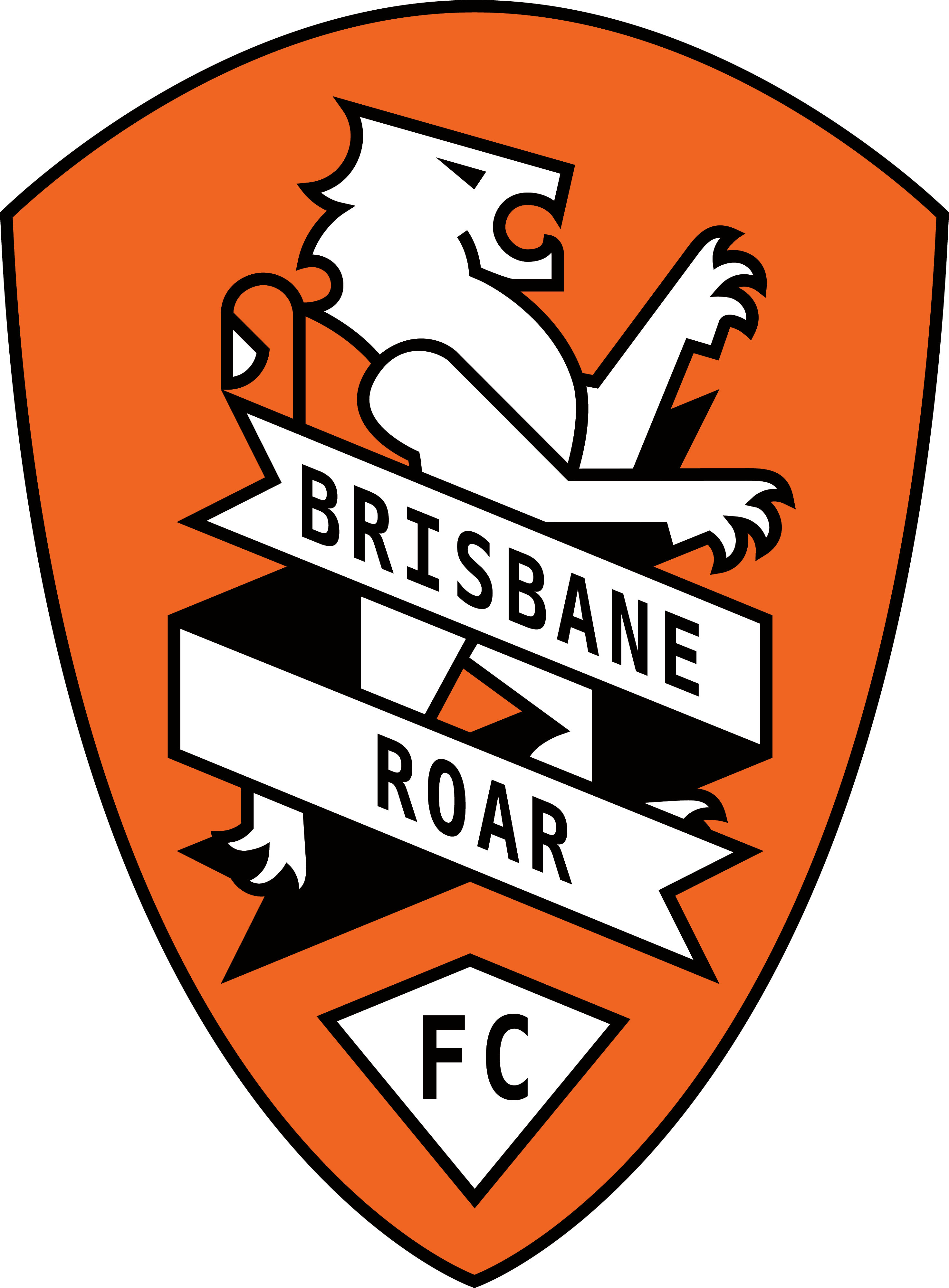 Brisbane Roar Fc Logo Clipart (2946x4000), Png Download