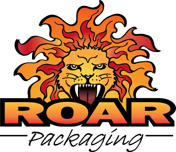 Logo Design For Roar Packaging Clipart (600x520), Png Download