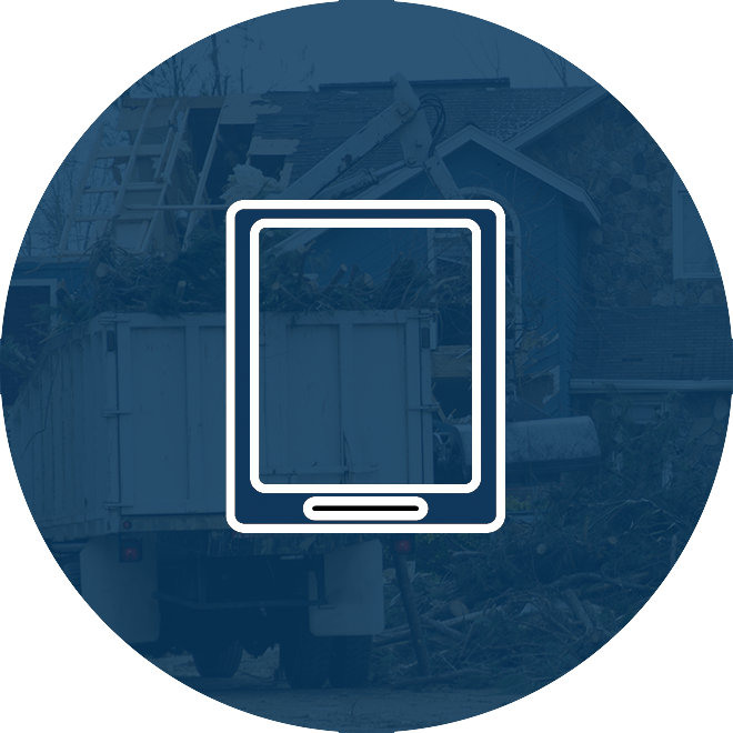 Debris Management & Haulpass® Clipart (660x660), Png Download