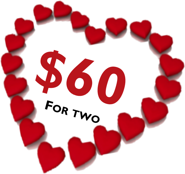 Sweetheart Valentine's Dinner Clipart (796x763), Png Download
