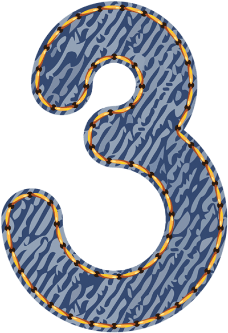 Free Png Jeans Number Threepicture Png Images Transparent Clipart (480x685), Png Download