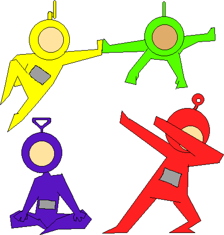 Teletubbies Rock Clipart (1000x1000), Png Download