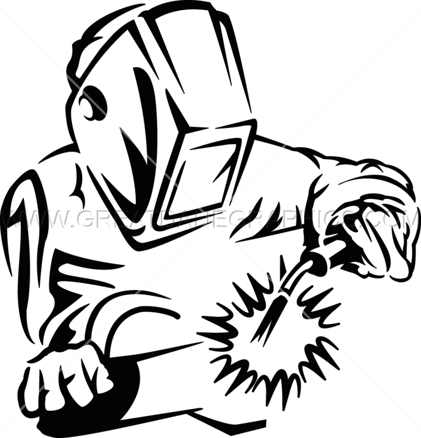 Welding Clipart Black And White - Png Download (825x858), Png Download