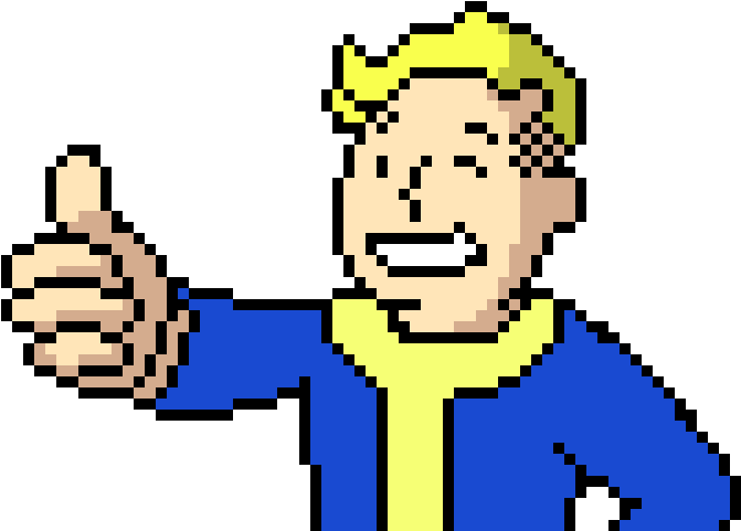 Vault Boy Clipart (880x550), Png Download
