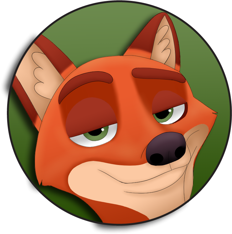 Home / Pin Back Buttons / Zootopia / Nick Wilde Pin Clipart (771x900), Png Download