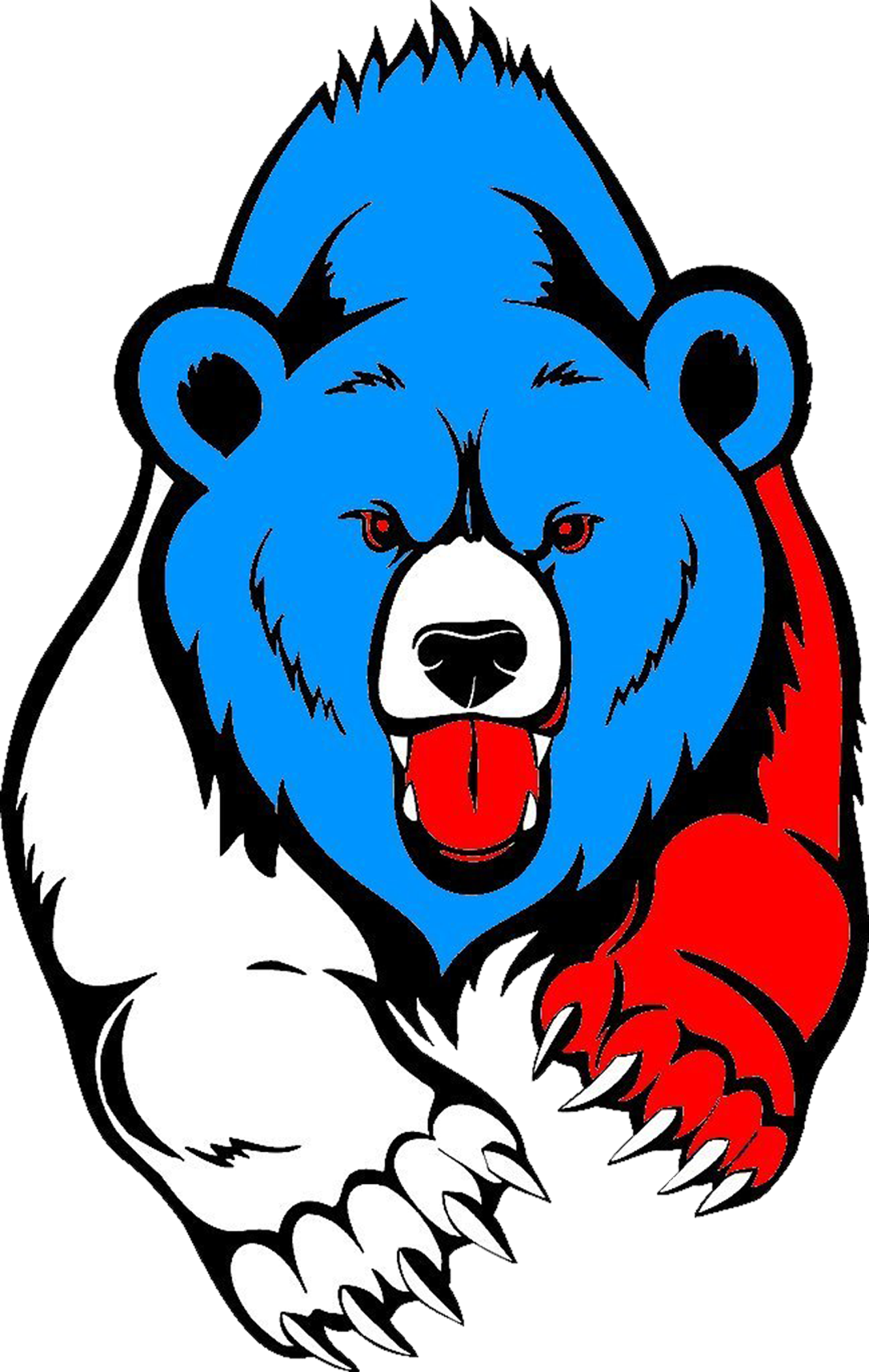 Invincible Bears Clipart (1330x2100), Png Download
