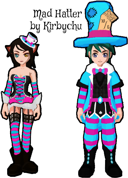 Mad Hatter Clipart (572x624), Png Download