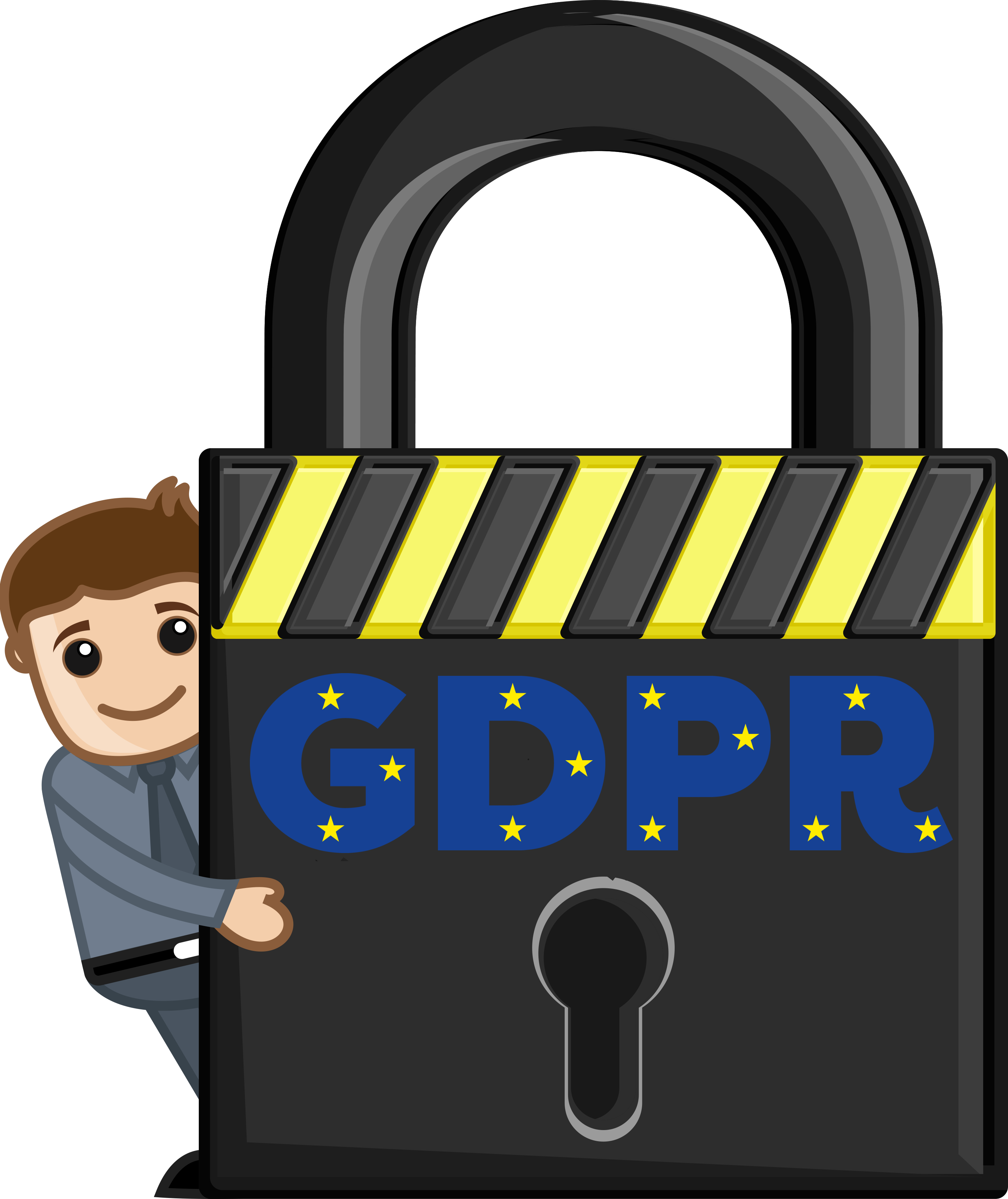 Data Deletion Compliance Verification Gdpr Clipart (2997x3566), Png Download