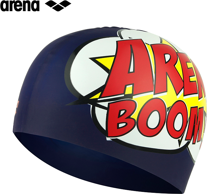 Arena Swimming Cap Men And Women Printed Waterproof Clipart (800x800), Png Download