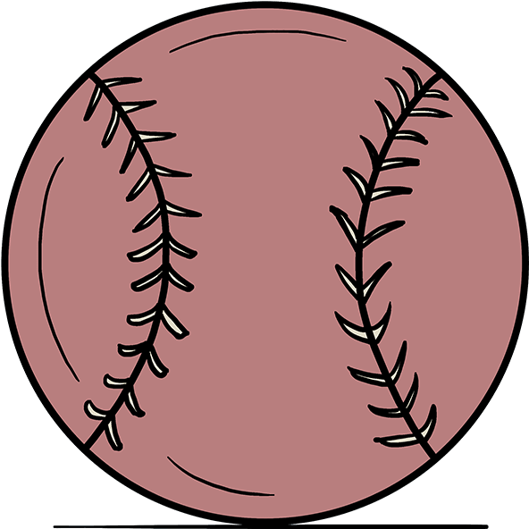 How To Draw Baseball Clipart (680x678), Png Download