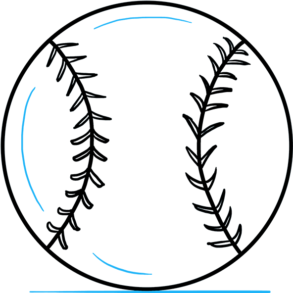 How To Draw Baseball Clipart (680x678), Png Download