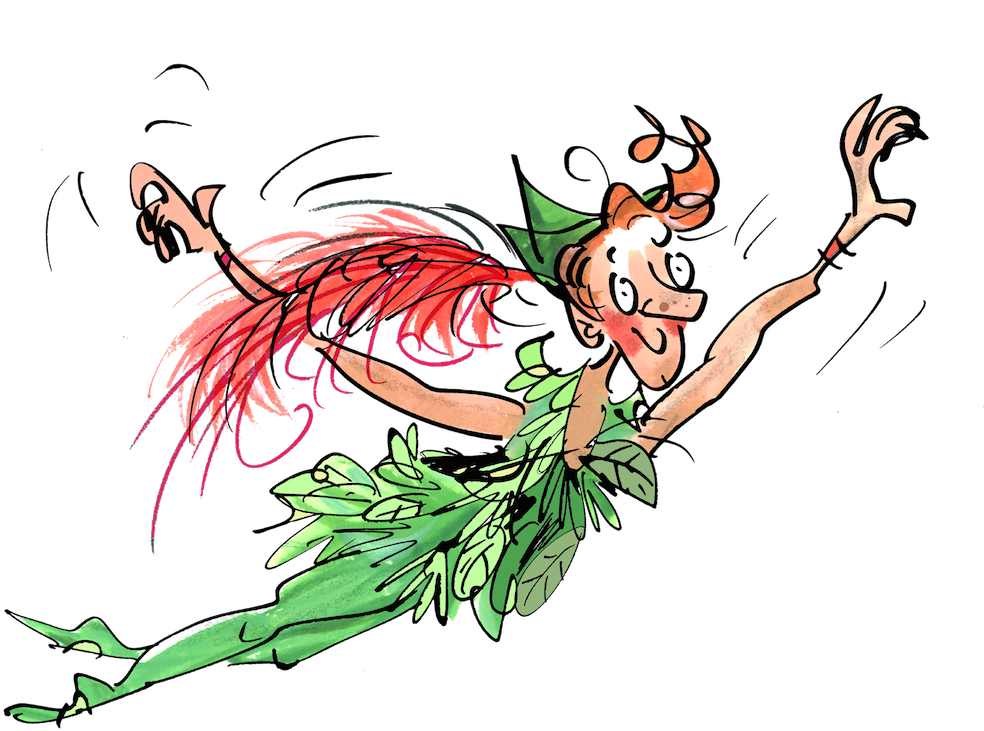Cartoon Illustration Of Peter Pan Clipart (1000x754), Png Download