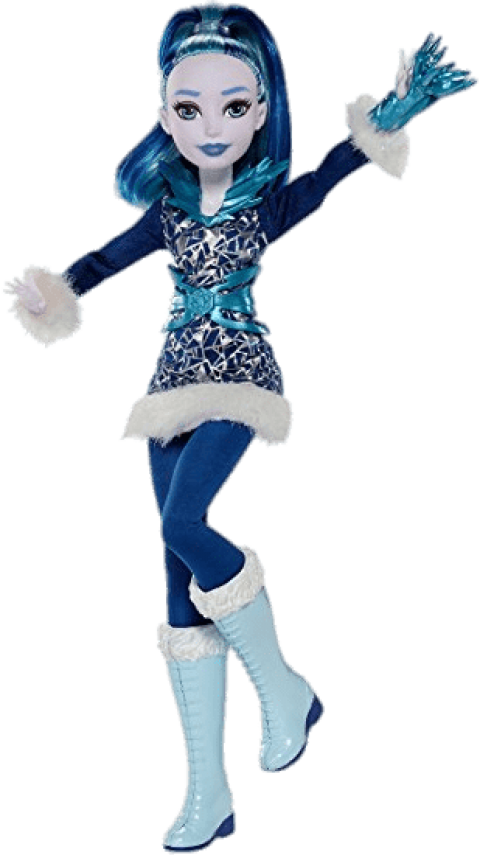 Download Dc Super Hero Girls Frost Action Figure Clipart - Png Download (480x855), Png Download