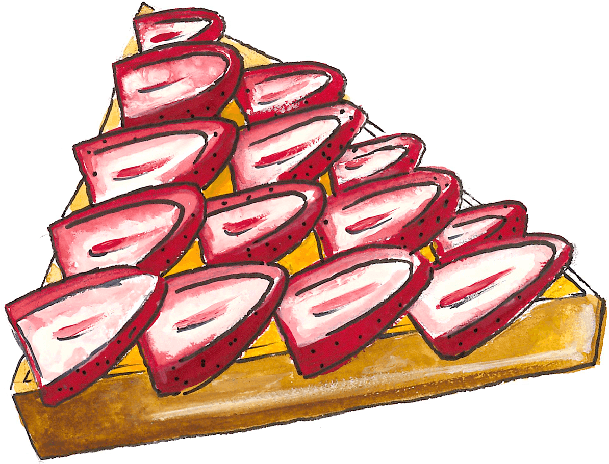 Strawberry-mango Clipart (1200x916), Png Download