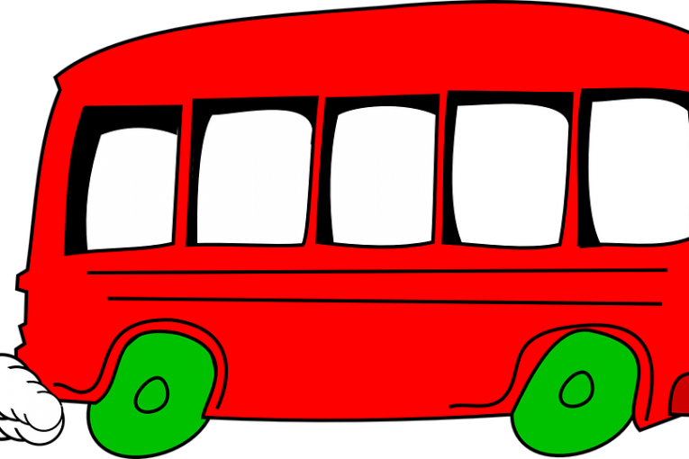 Family Bus Trip Clipart (765x510), Png Download