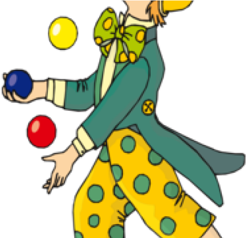 Juggling Clipart Joker - Png Download (640x480), Png Download