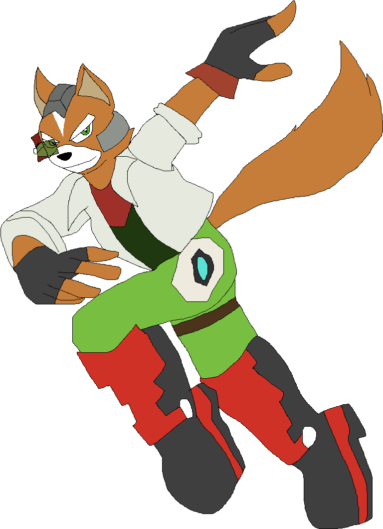 Fox Clipart (776x1060), Png Download