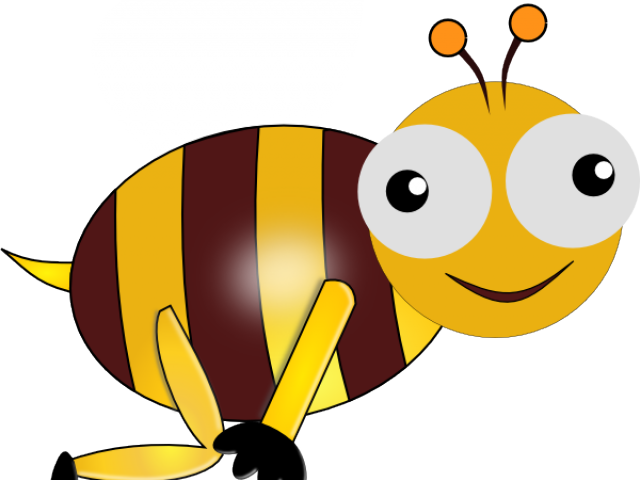 Small Clipart Bumble Bee - Png Download (640x480), Png Download
