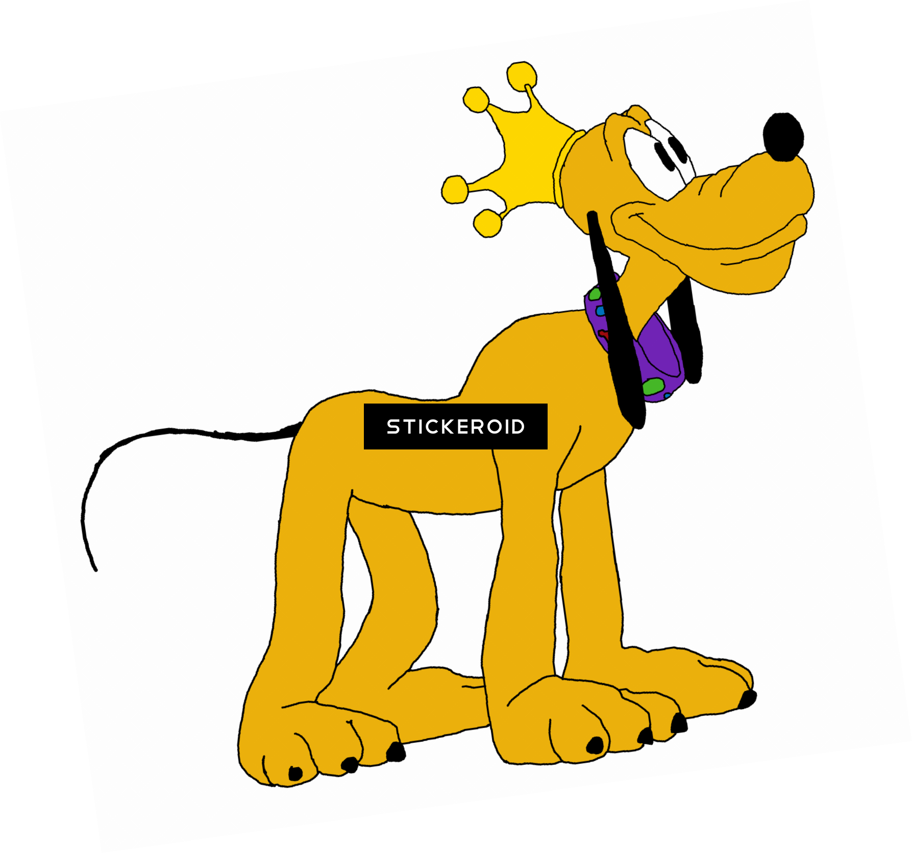 Disney Pluto High Quality Clipart (1787x1672), Png Download