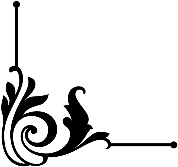 Corner, Frame, Leaves, Floral Clipart (640x640), Png Download