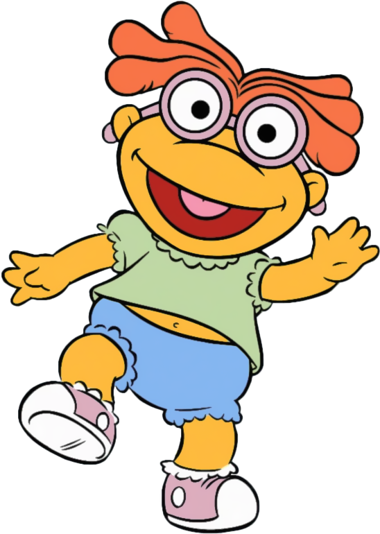 Muppet Babies Characters Clipart (553x784), Png Download