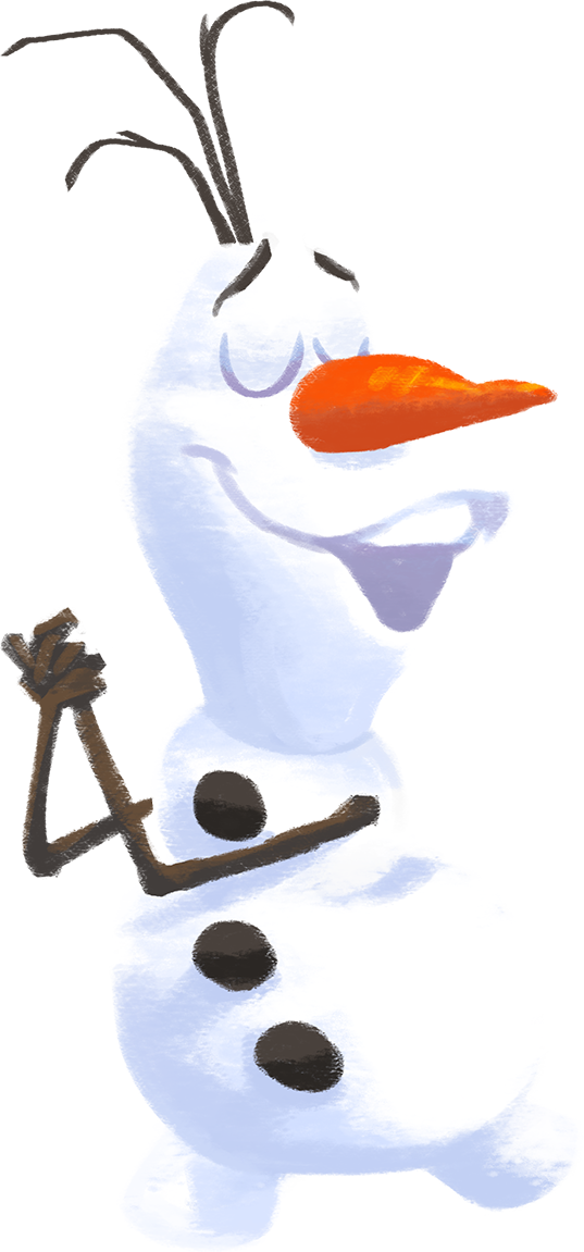 Olaf Christmas Clipart - Png Download (537x1151), Png Download