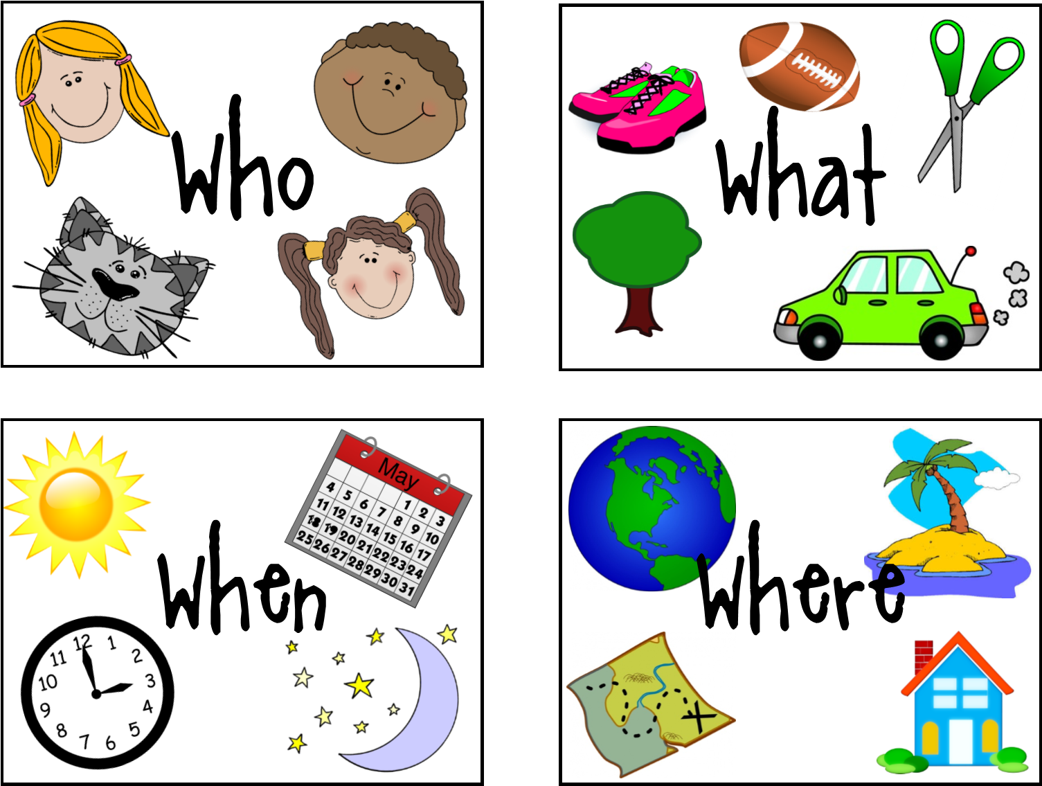 Download Wh Questions Lingdigi Clipart (#2846400) - PinClipart