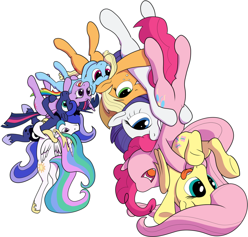 Pony Pinkie Pie Rainbow Dash Twilight Sparkle Rarity Clipart (1024x1024), Png Download