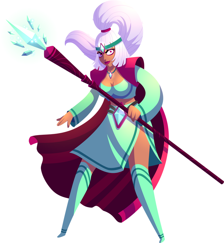 Portrait Full Priestess Clipart (846x939), Png Download