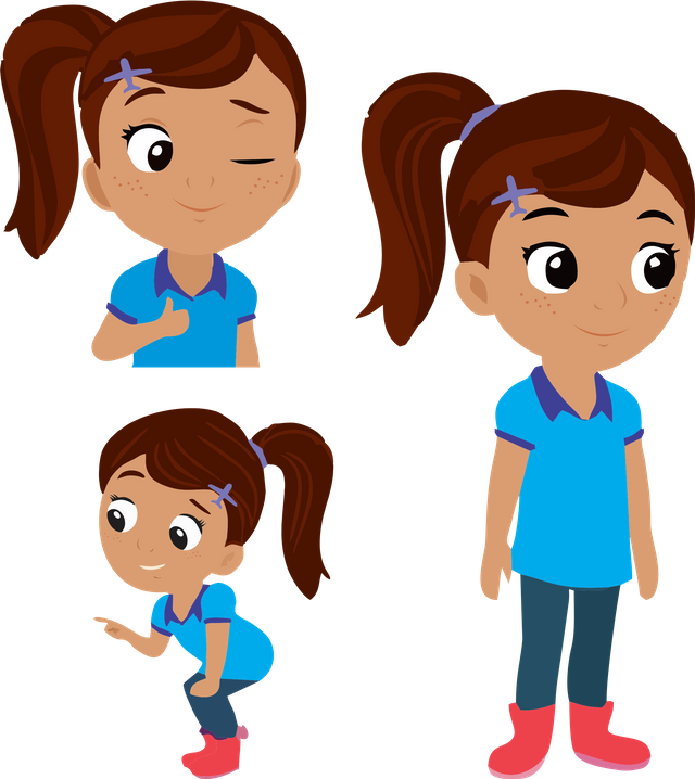 But Feel Free To Paint Her In Your Own Style, But Use Clipart (640x718), Png Download