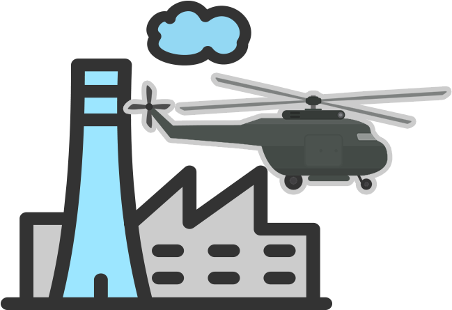 Helicopter Clipart Soldier - Png Download (750x450), Png Download