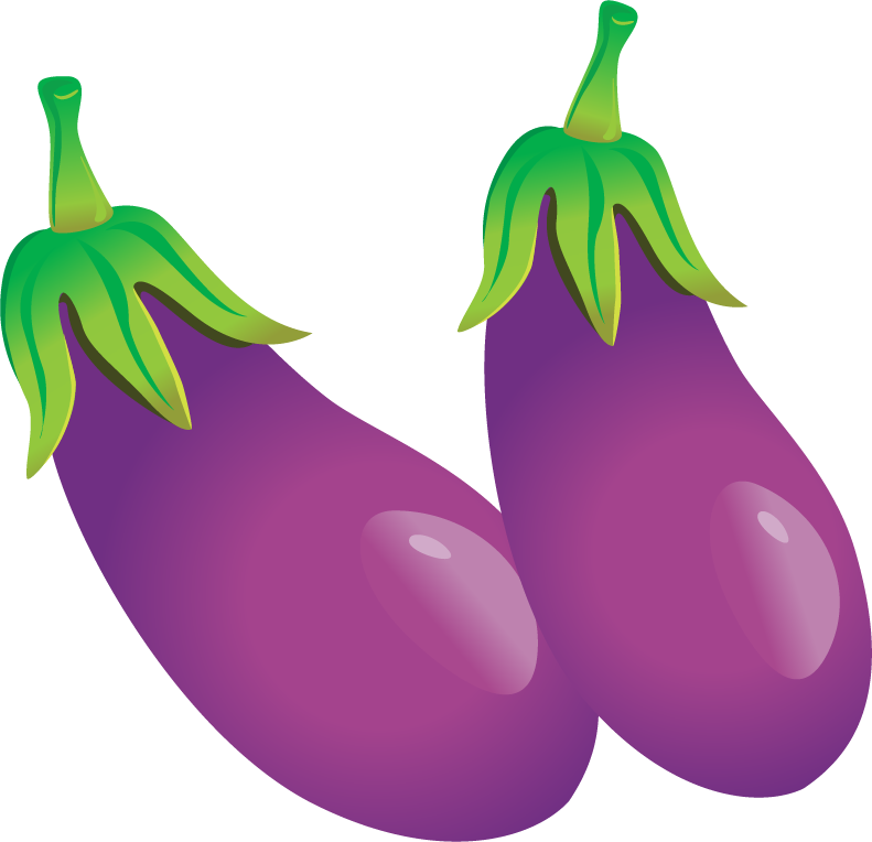 Eggplant Clip Art - Png Download (791x764), Png Download