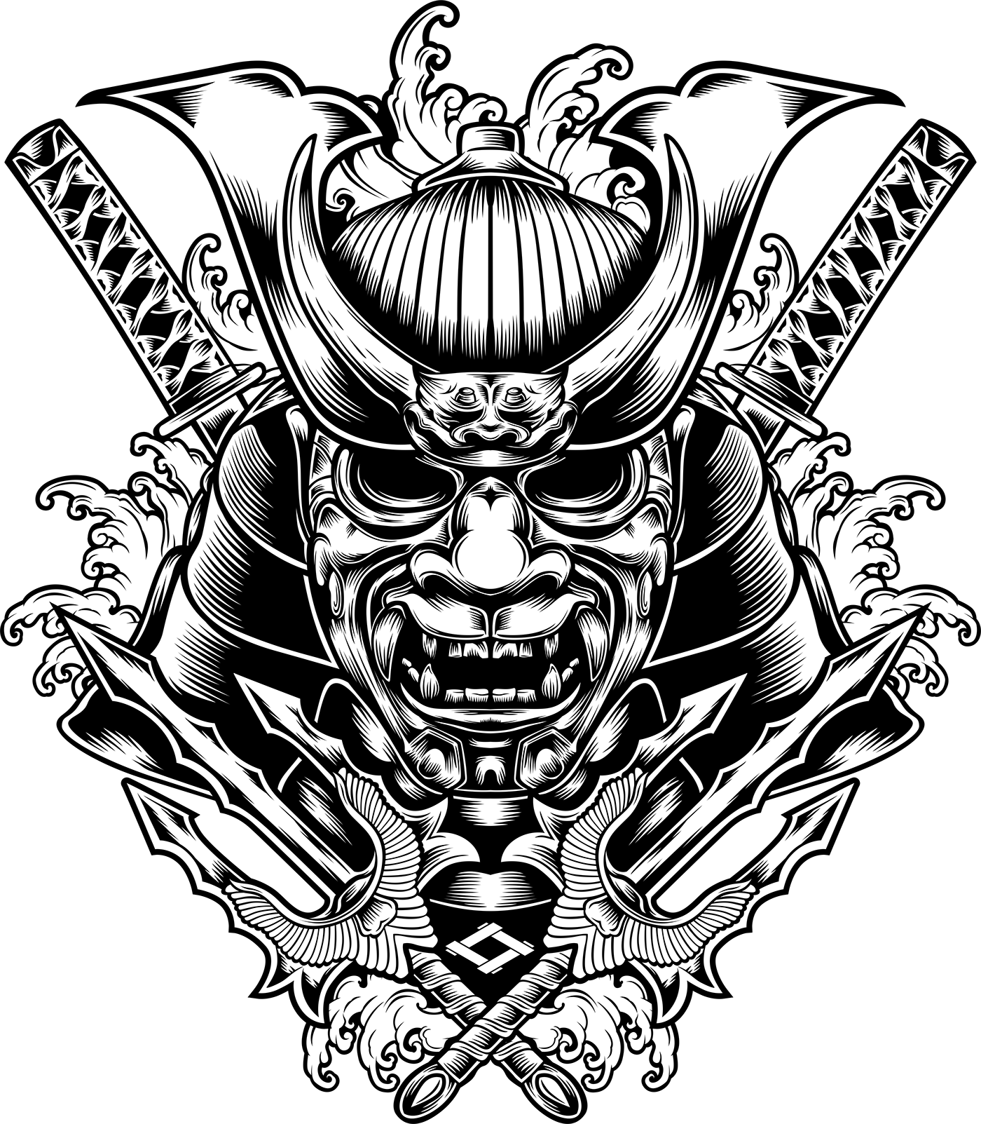 Indian Warrior Head Clip Art